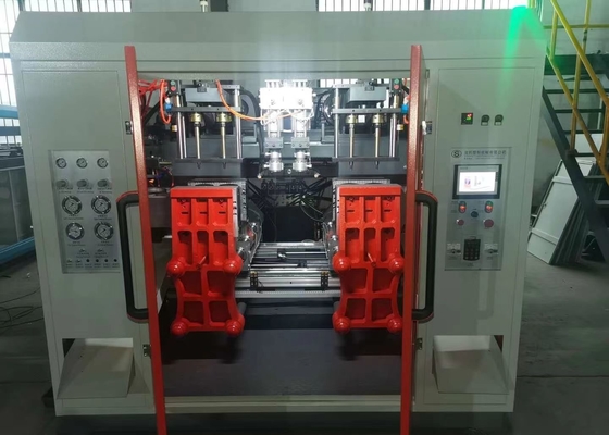 Double Station 1000bph Fully Automatic Blowing Machine , 2l Plastic Extrusion Blow Moulding Machine